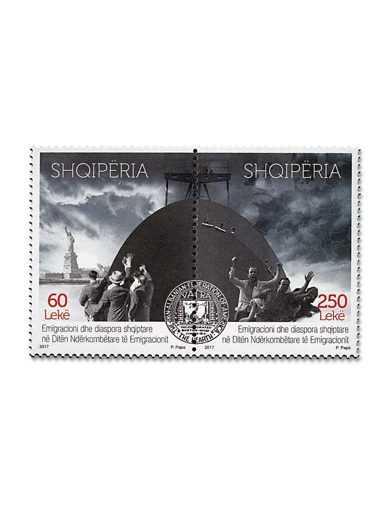 n° 3222/3223 - Timbre ALBANIE Poste