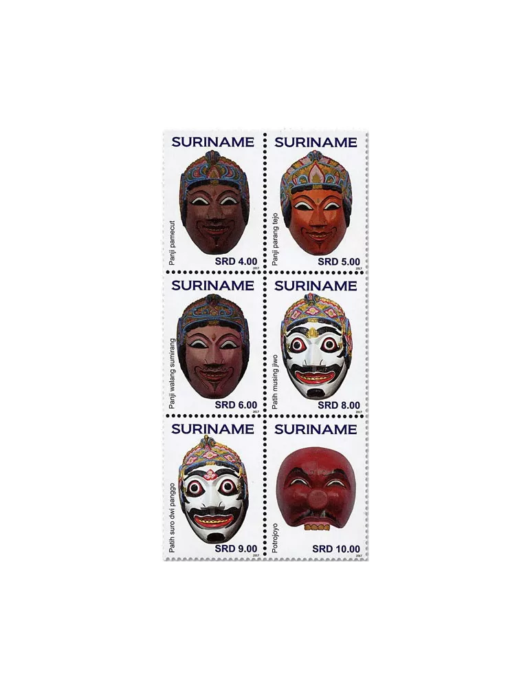 n° 2722/2727 - Timbre SURINAM Poste