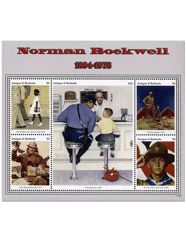 n° 4686/4690 - Timbre ANTIGUA Poste