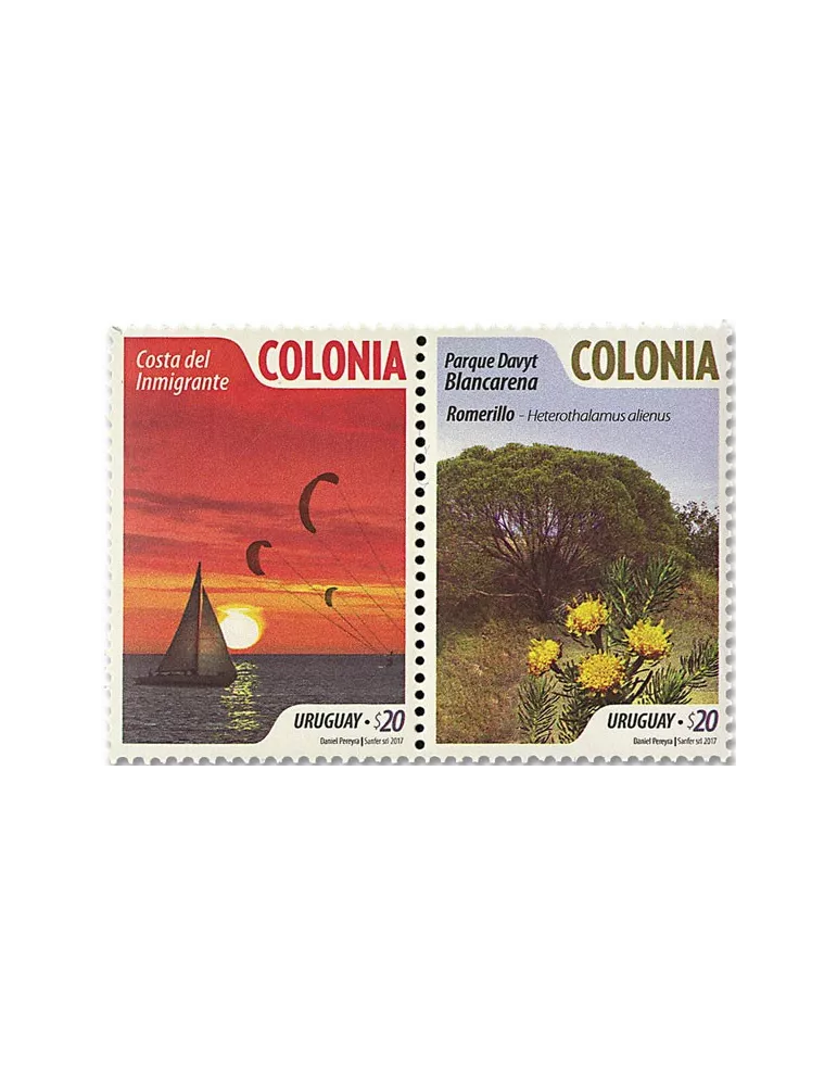 n° 2864/2865 - Timbre URUGUAY Poste