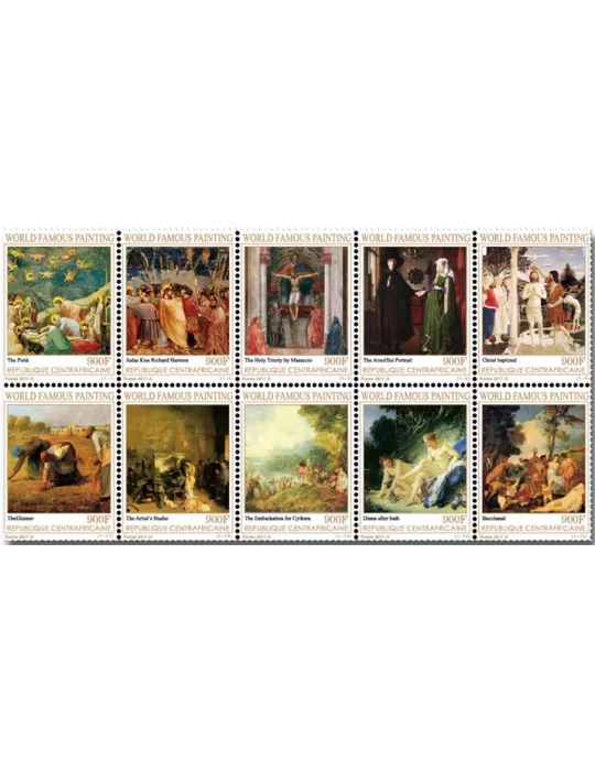 n° F5092A - Timbre CENTRAFRIQUE Poste