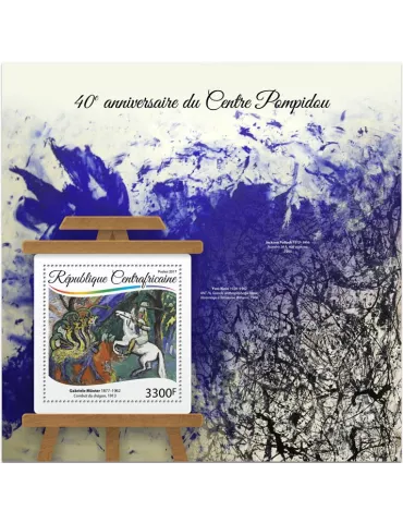 n° 1103 - Timbre CENTRAFRIQUE Blocs et feuillets