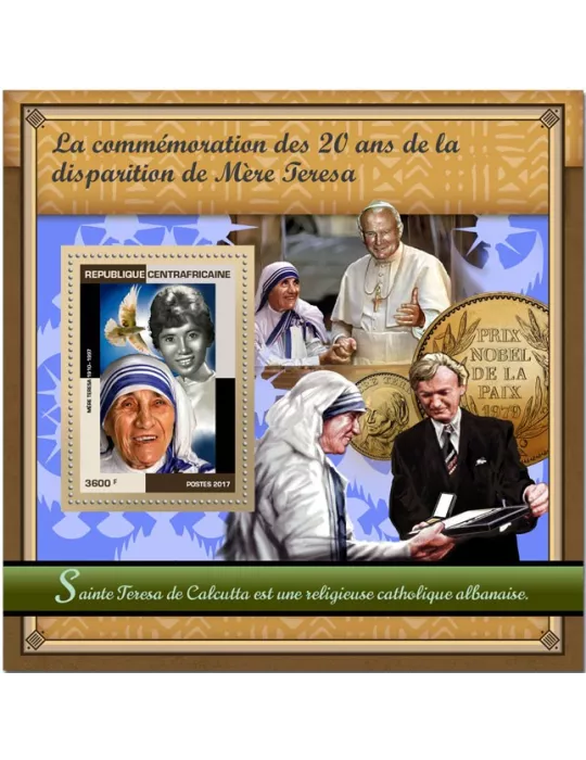 n° 1132 - Timbre CENTRAFRIQUE Blocs et feuillets