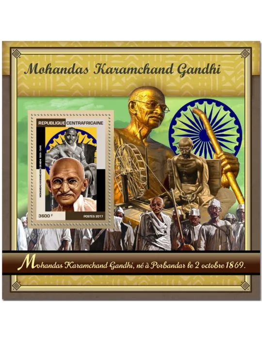 n° 1134 - Timbre CENTRAFRIQUE Blocs et feuillets