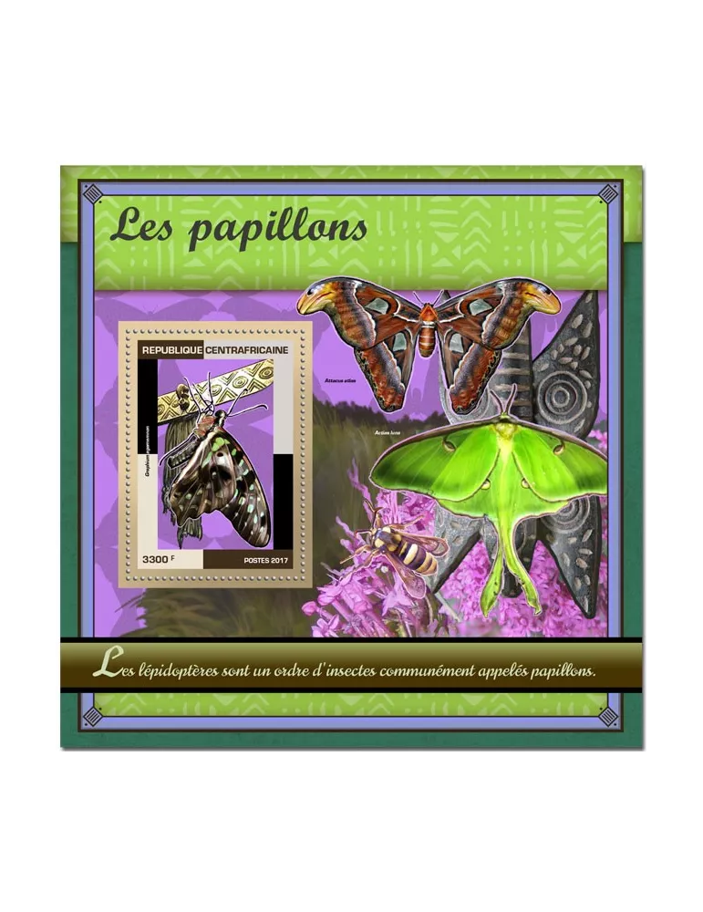 n° 1139 - Timbre CENTRAFRIQUE Blocs et feuillets