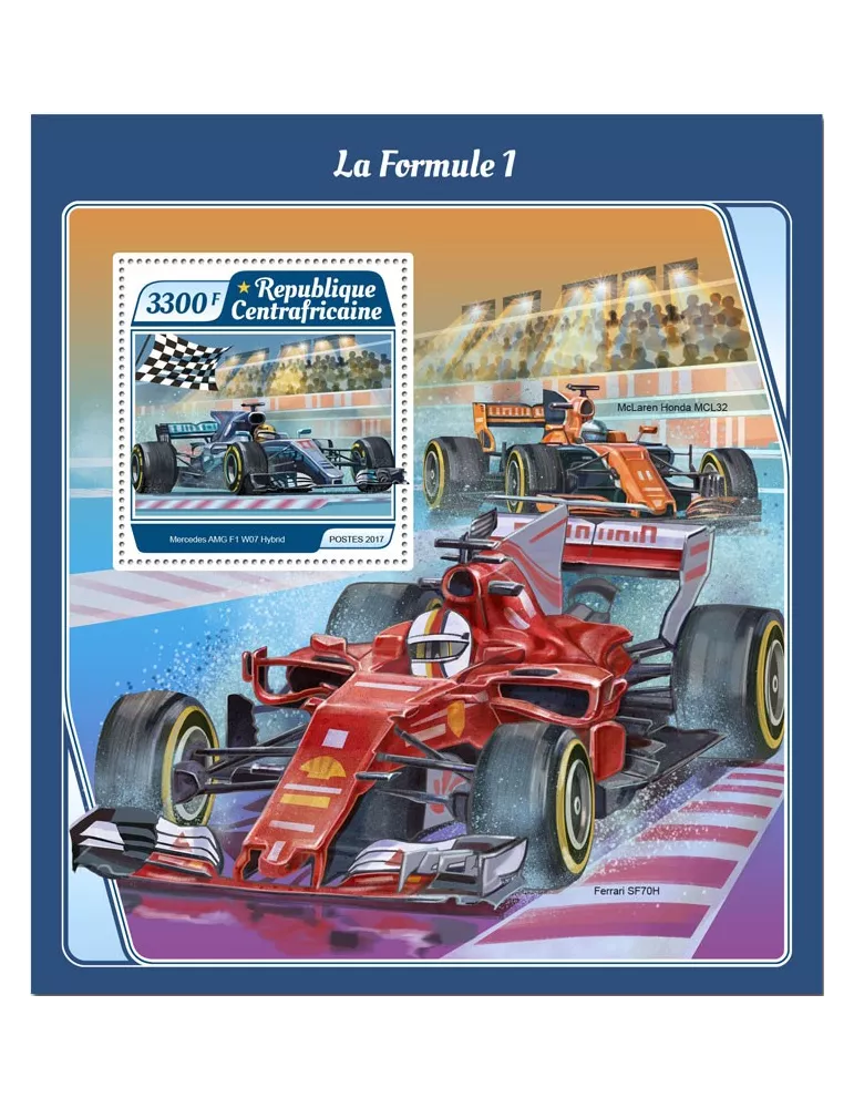 n° 1153 - Timbre CENTRAFRIQUE Blocs et feuillets