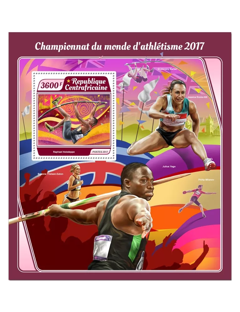 n° 1154 - Timbre CENTRAFRIQUE Blocs et feuillets