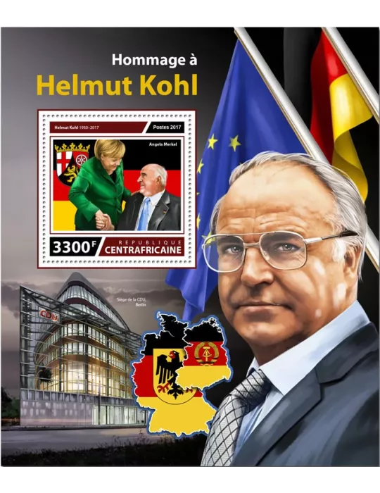 n° 1172 - Timbre CENTRAFRIQUE Blocs et feuillets