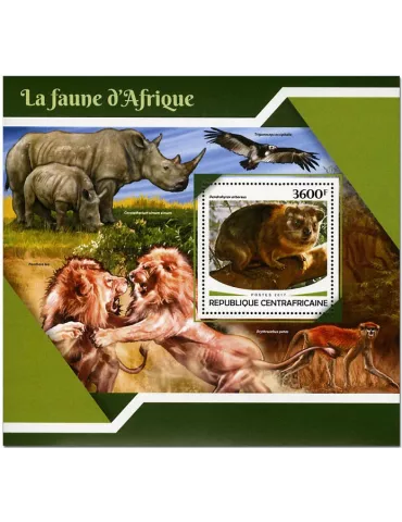 n° 1176 - Timbre CENTRAFRIQUE Blocs et feuillets