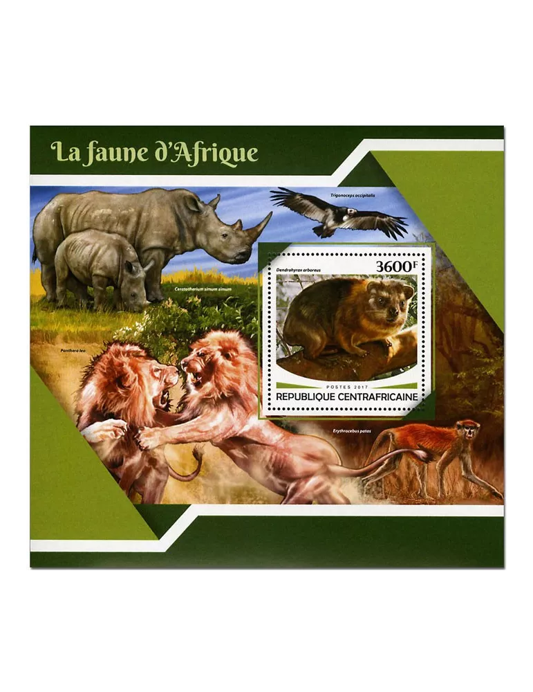 n° 1176 - Timbre CENTRAFRIQUE Blocs et feuillets