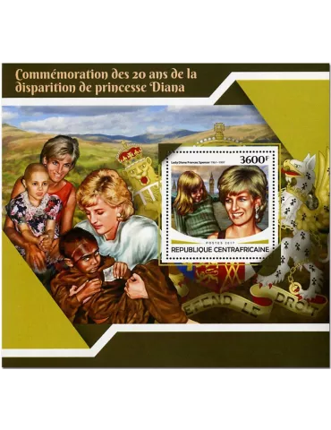 n° 1178 - Timbre CENTRAFRIQUE Blocs et feuillets