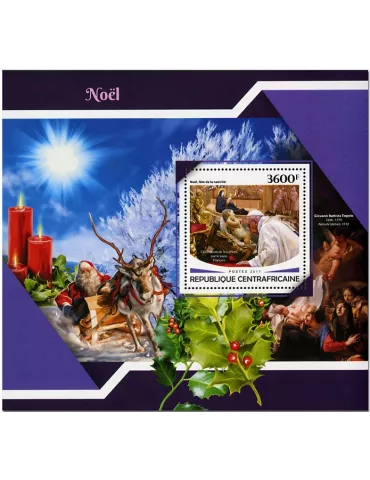 n° 1180 - Timbre CENTRAFRIQUE Blocs et feuillets