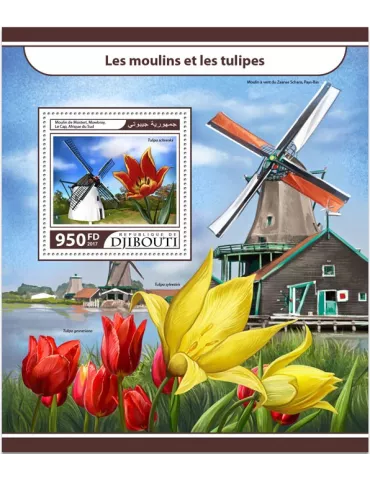 n° 182 - Timbre DJIBOUTI Blocs et feuillets