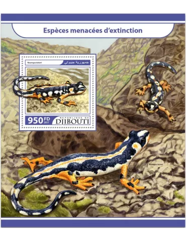 n° 195 - Timbre DJIBOUTI Blocs et feuillets