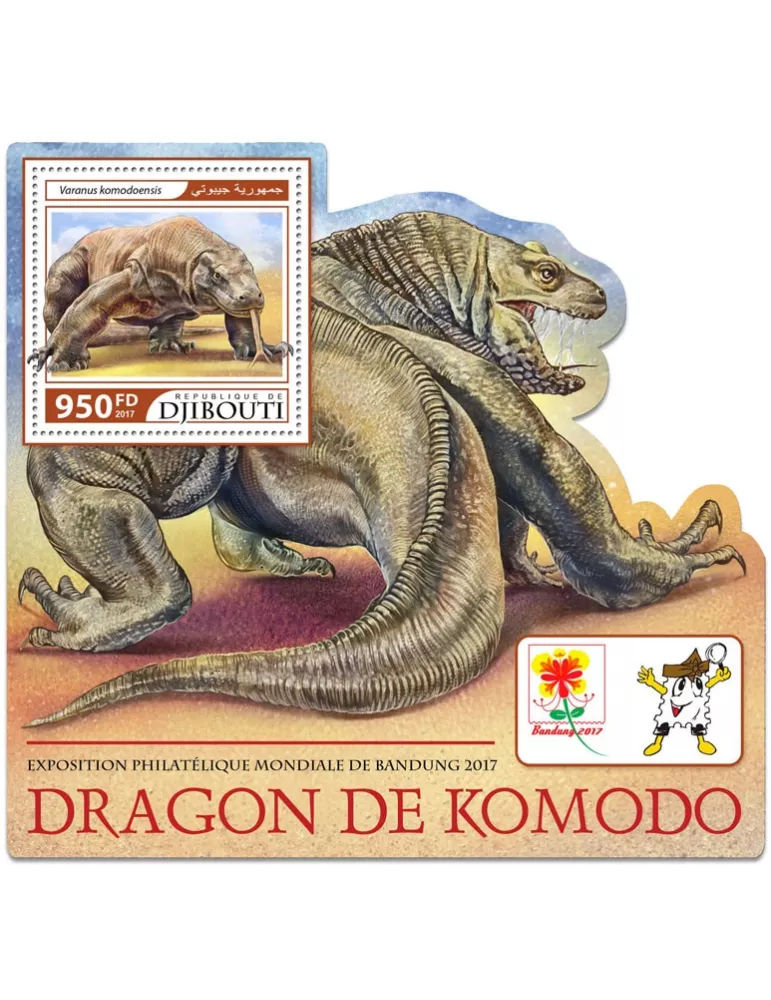 n° 196 - Timbre DJIBOUTI Blocs et feuillets