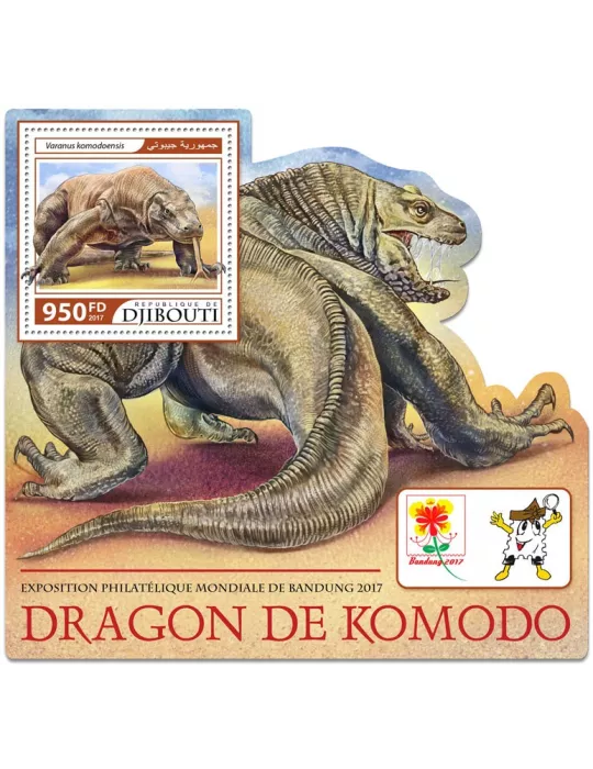 n° 196 - Timbre DJIBOUTI Blocs et feuillets