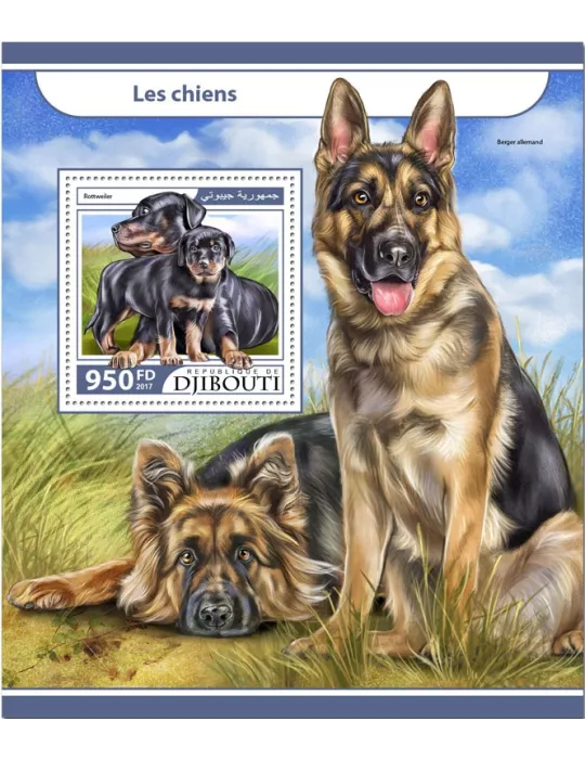 n° 201 - Timbre DJIBOUTI Blocs et feuillets