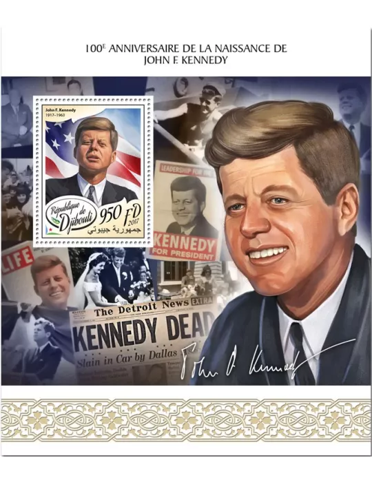 n° 221 - Timbre DJIBOUTI Blocs et feuillets