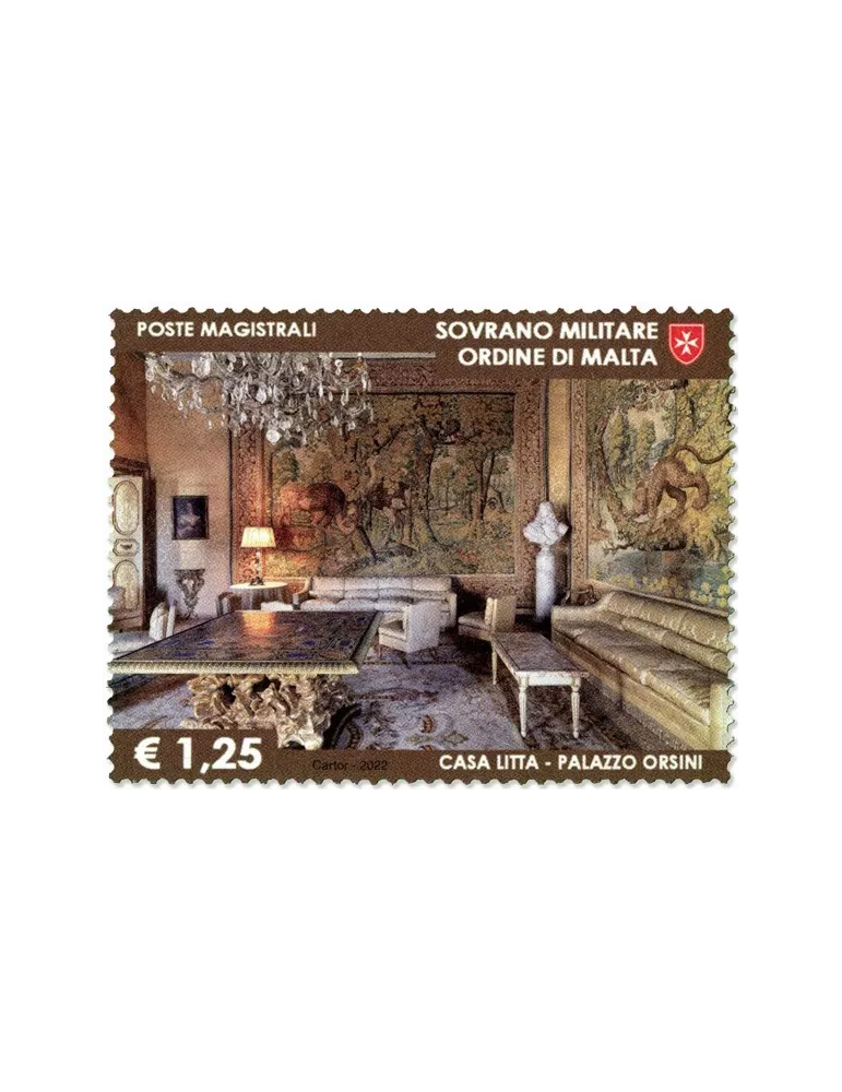 n° 1640/1643 - Timbre ORDRE de MALTE Poste