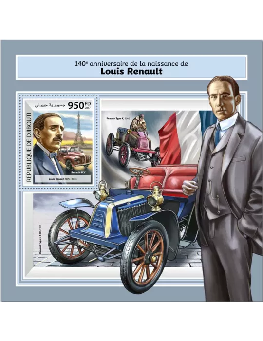 n° 232 - Timbre DJIBOUTI Blocs et feuillets