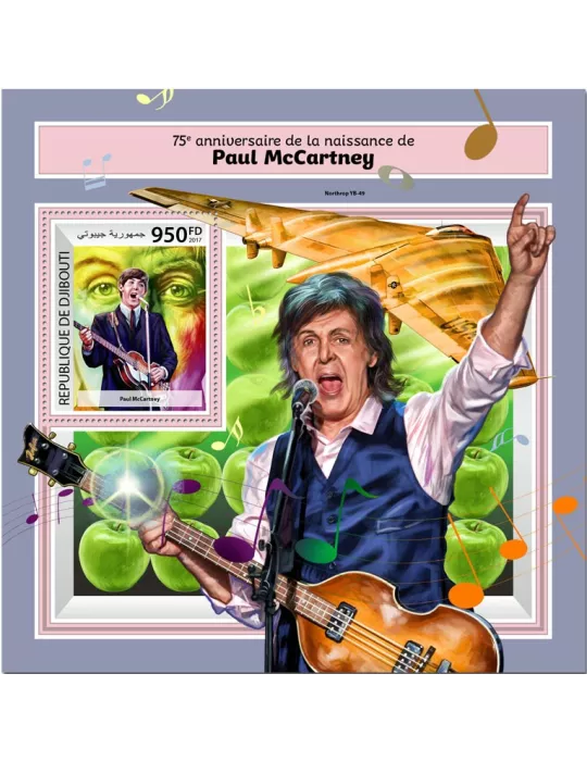 n° 244 - Timbre DJIBOUTI Blocs et feuillets