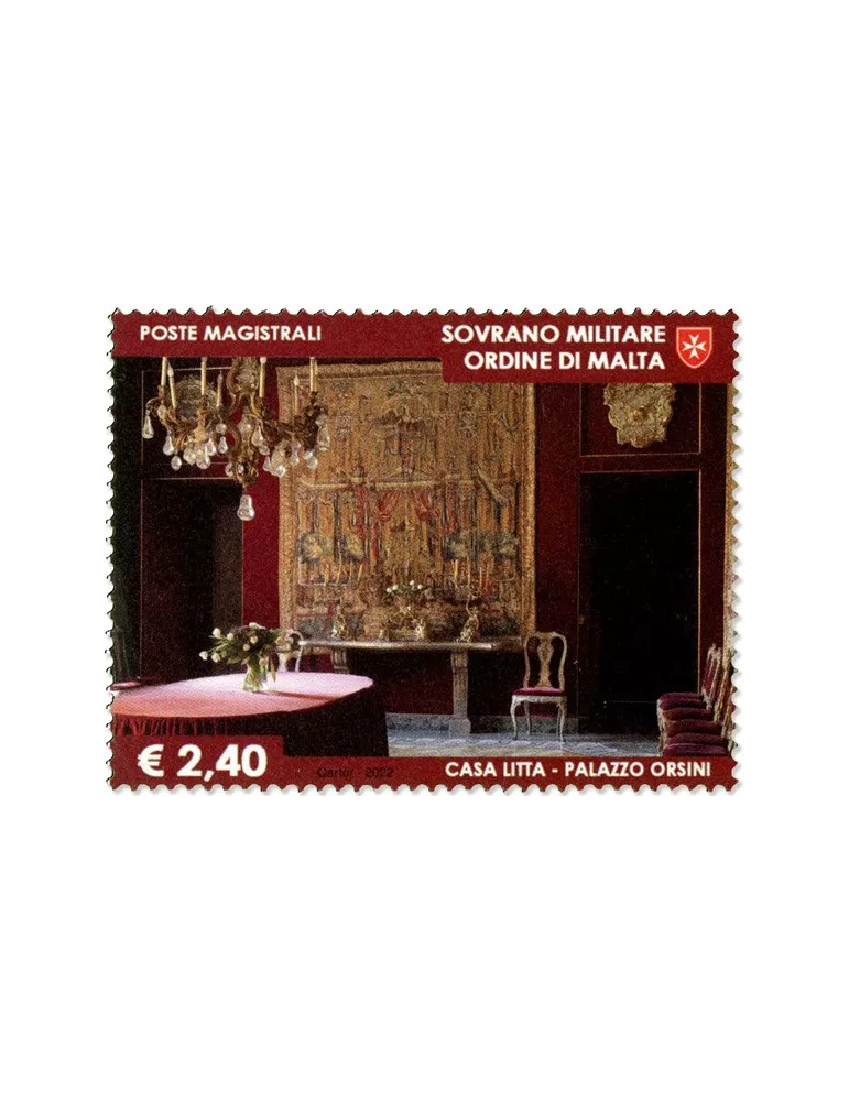 n° 1640/1643 - Timbre ORDRE de MALTE Poste