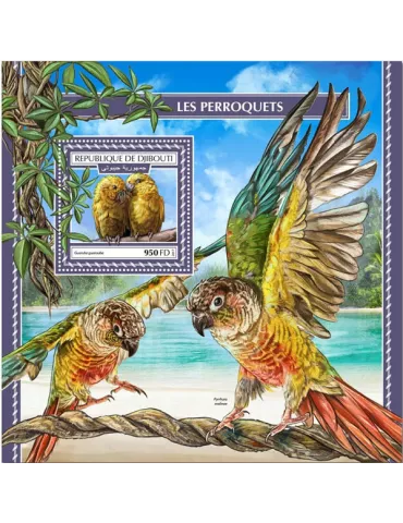 n° 260 - Timbre DJIBOUTI Blocs et feuillets