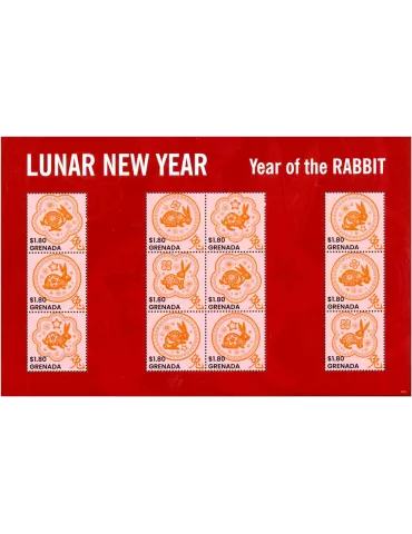 n° F6638 - Timbre GRENADE Poste