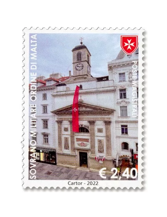 n° 1665/1668 - Timbre ORDRE de MALTE Poste