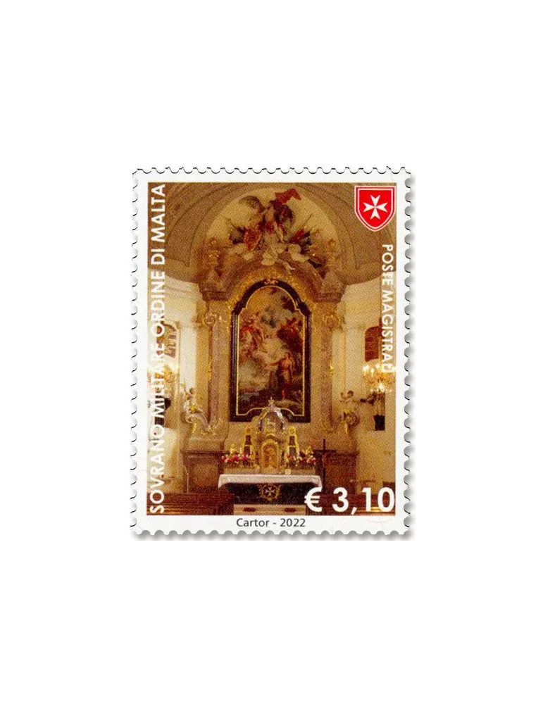 n° 1665/1668 - Timbre ORDRE de MALTE Poste