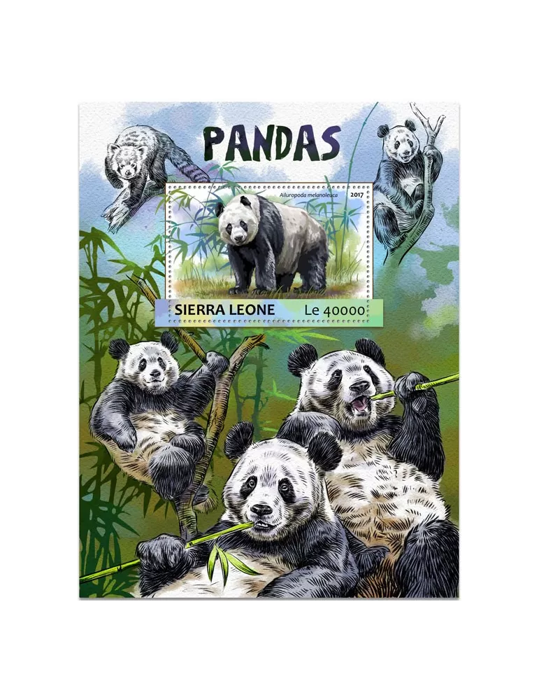 n° 1165 - Timbre SIERRA LEONE Blocs et feuillets