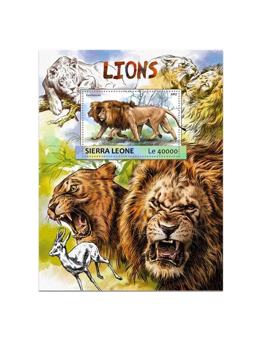 n° 1166 - Timbre SIERRA LEONE Blocs et feuillets