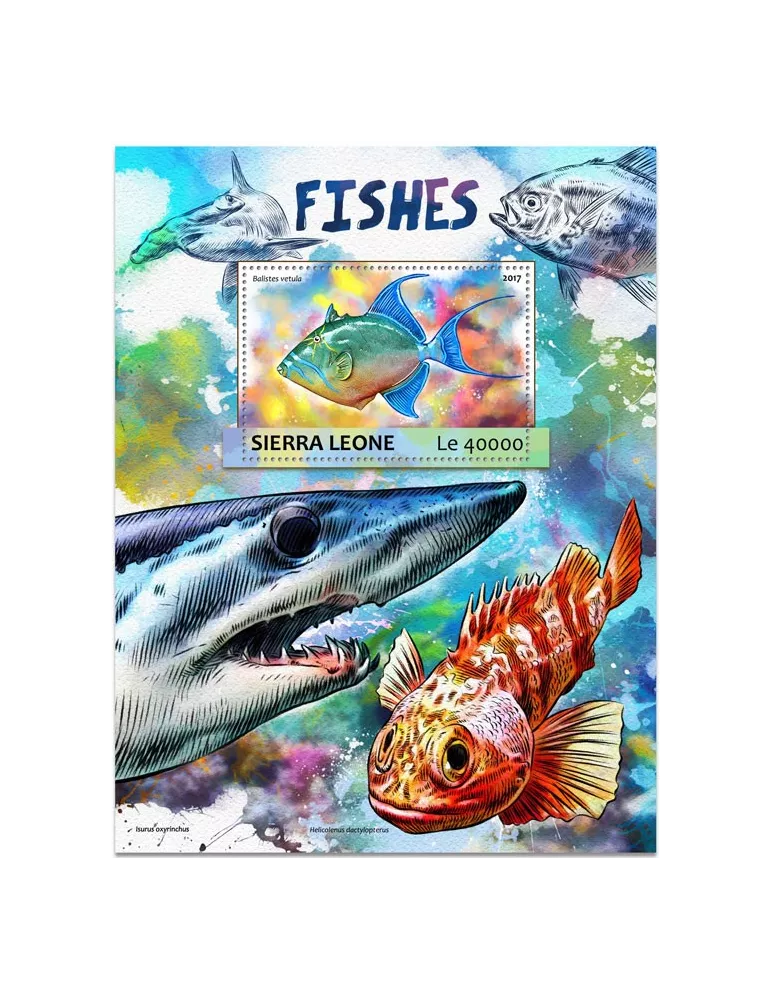 n° 1168 - Timbre SIERRA LEONE Blocs et feuillets