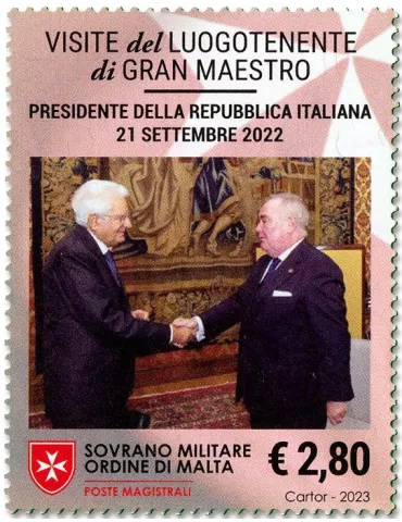 n° 1679/1680 - Timbre ORDRE de MALTE Poste 2