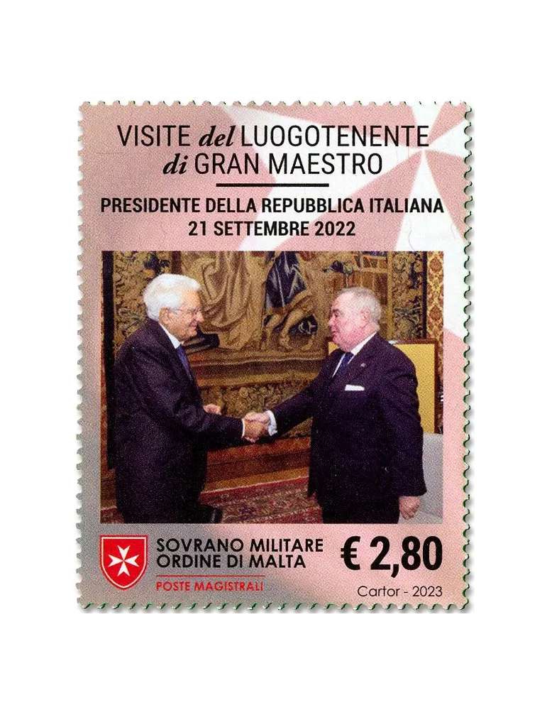n° 1679/1680 - Timbre ORDRE de MALTE Poste