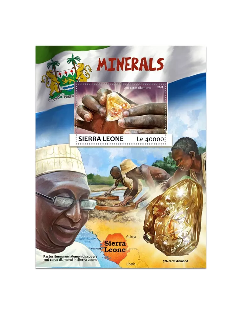 n° 1190 - Timbre SIERRA LEONE Blocs et feuillets