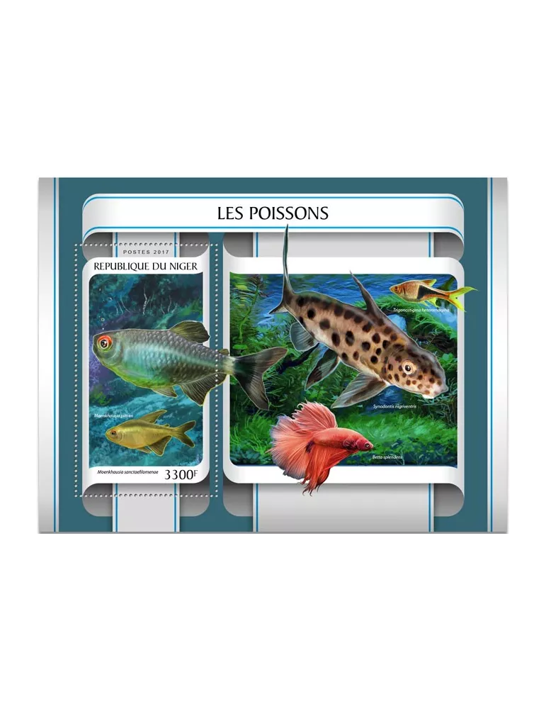 n° 716 - Timbre NIGER Blocs et feuillets