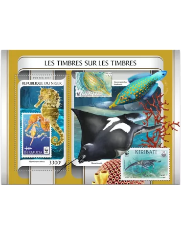 n° 722 - Timbre NIGER Blocs et feuillets