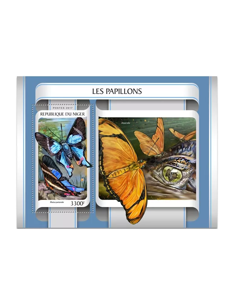 n° 723 - Timbre NIGER Blocs et feuillets