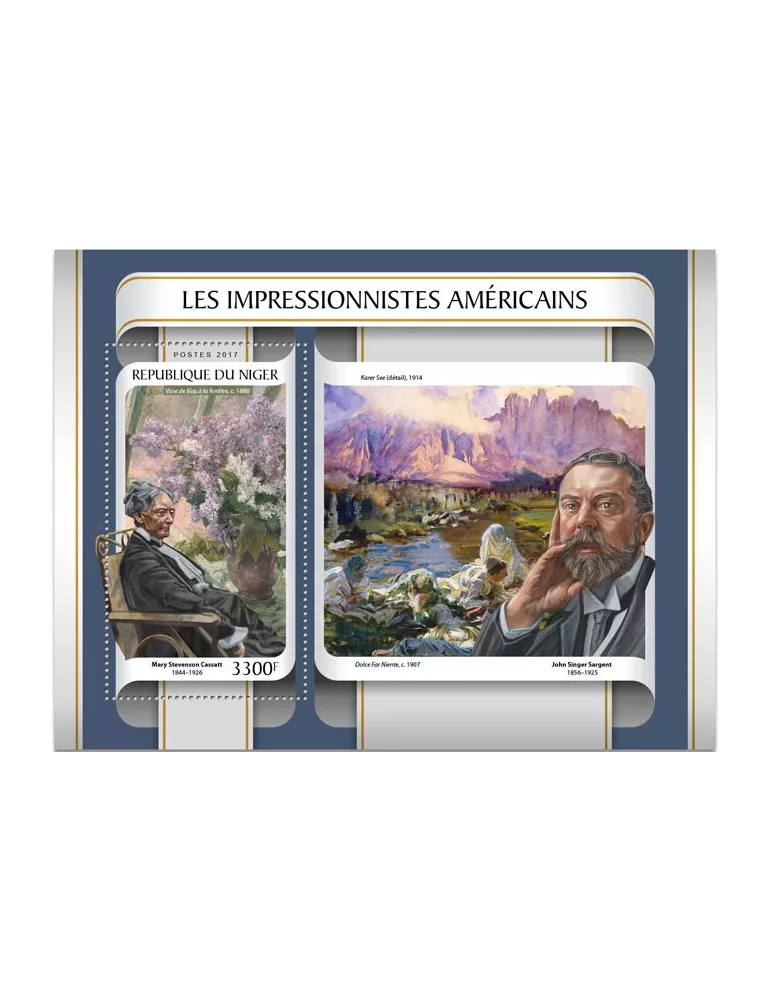 n° 726 - Timbre NIGER Blocs et feuillets