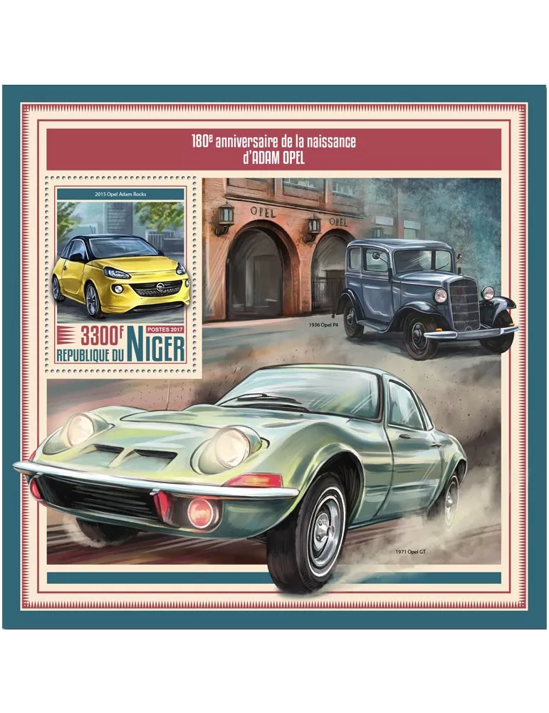 n° 792 - Timbre NIGER Blocs et feuillets