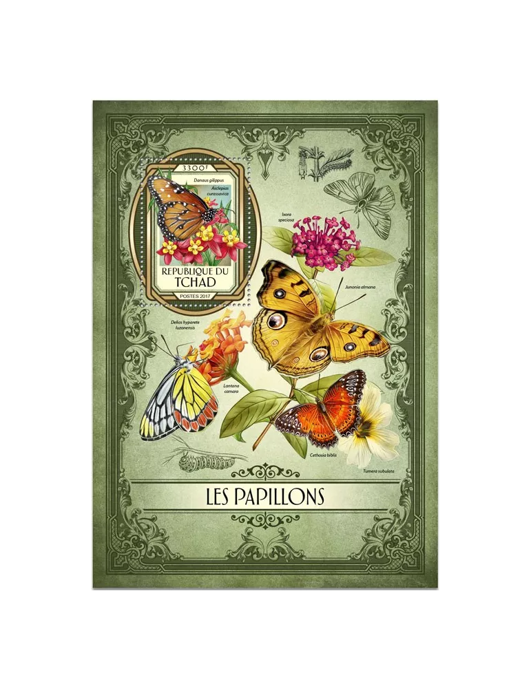 n° 158 - Timbre TCHAD Blocs et feuillets