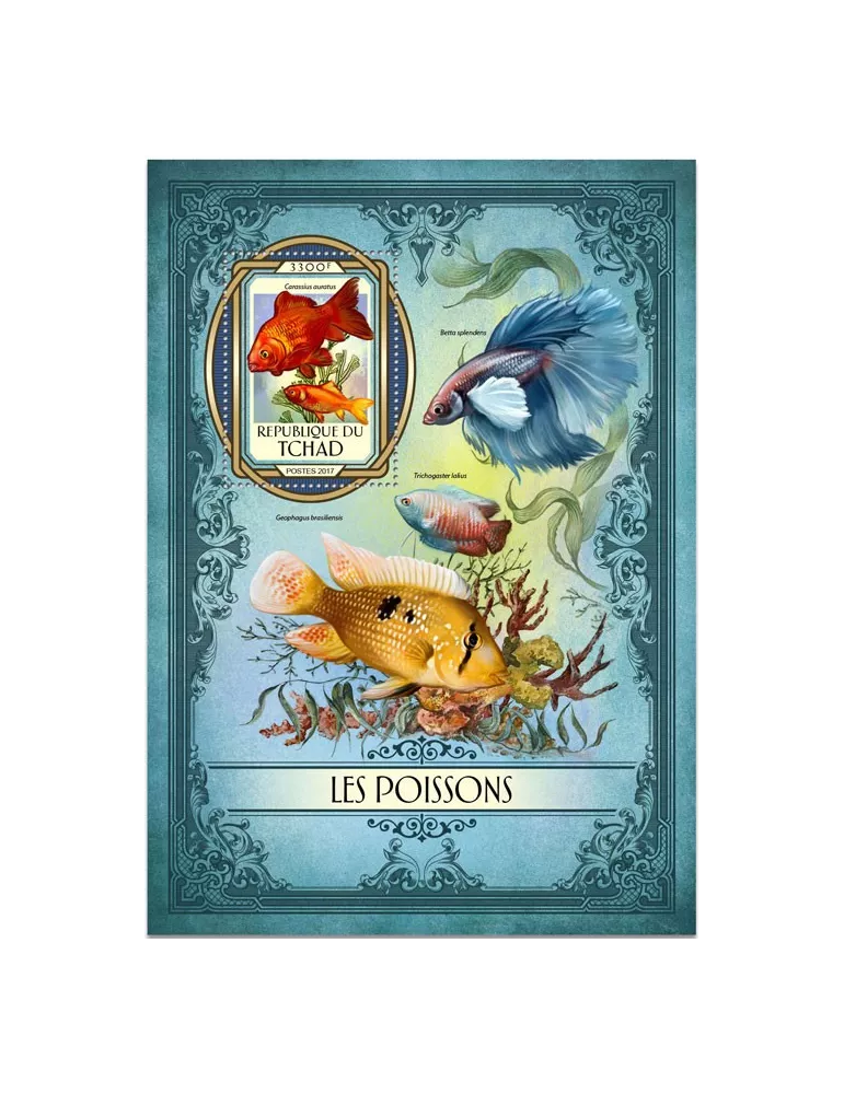 n° 167 - Timbre TCHAD Blocs et feuillets