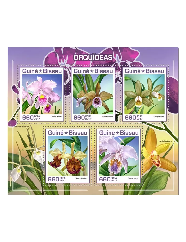 n° 7109/7113 - Timbre GUINÉE-BISSAU Poste