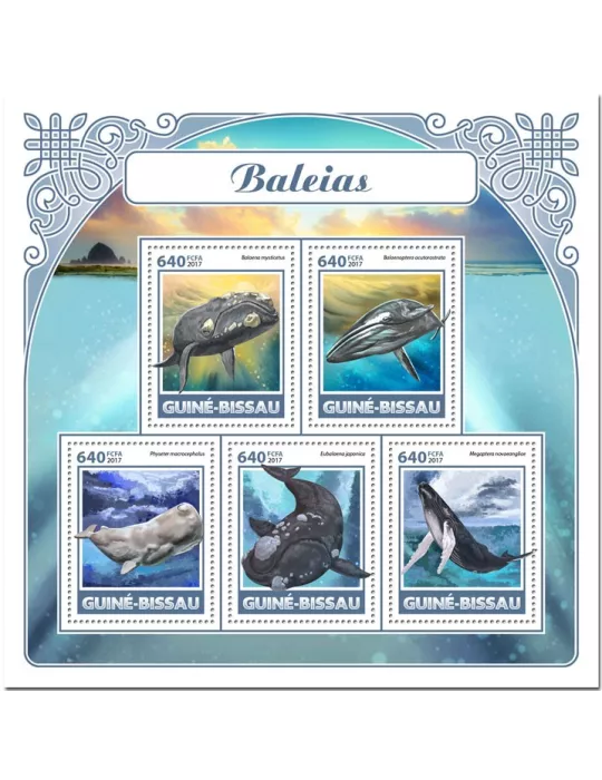 n° 7154/7158 - Timbre GUINÉE-BISSAU Poste