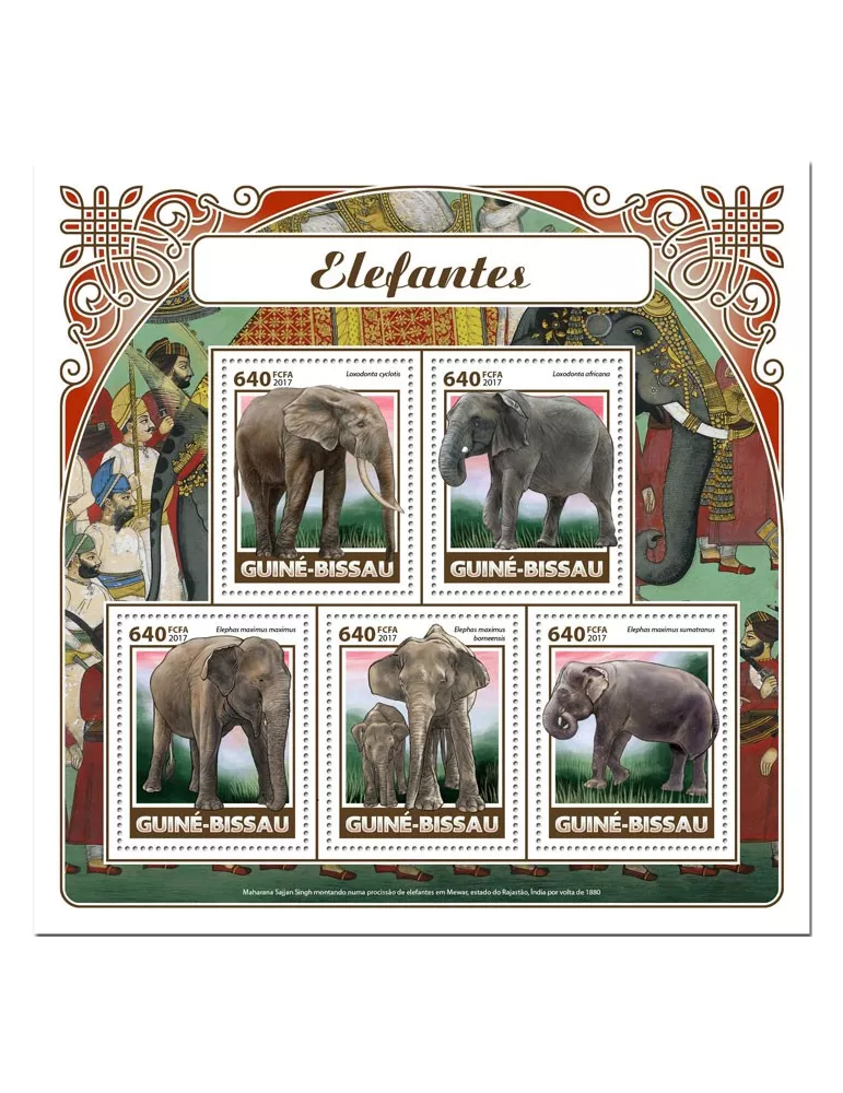 n° 7159/7163 - Timbre GUINÉE-BISSAU Poste