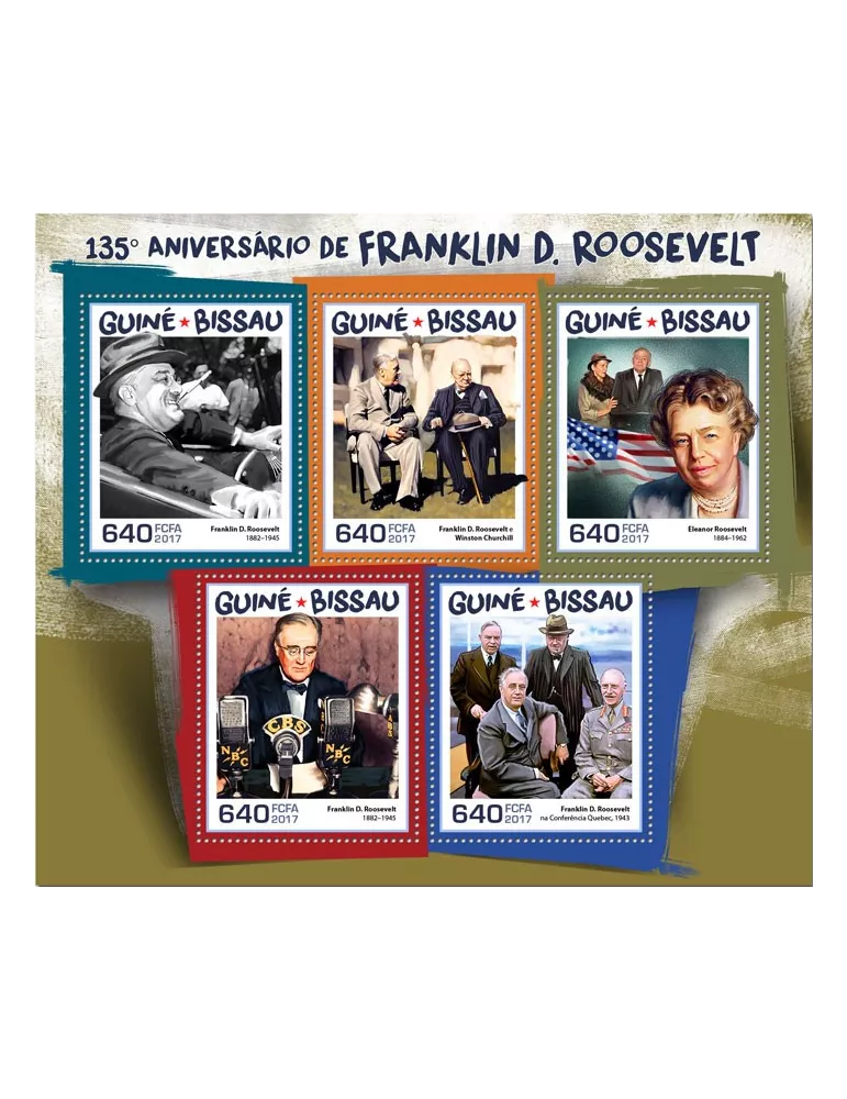 n° 7318/7322 - Timbre GUINÉE-BISSAU Poste