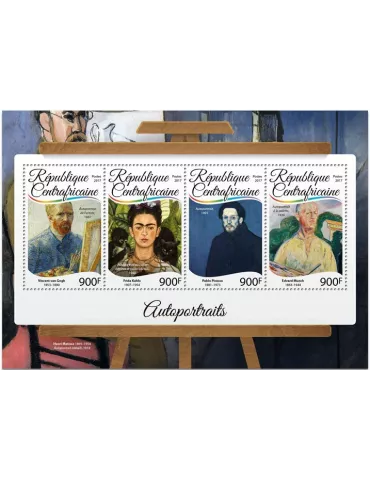 n° 4949/4952 - Timbre CENTRAFRIQUE Poste