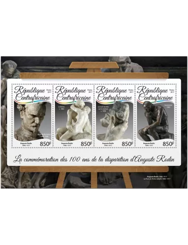 n° 4961/4964 - Timbre CENTRAFRIQUE Poste