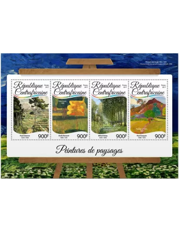 n° 4965/4968 - Timbre CENTRAFRIQUE Poste